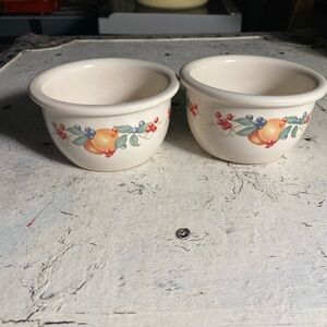 2 Corelle Coordinates Abundance 7 oz Ramikins